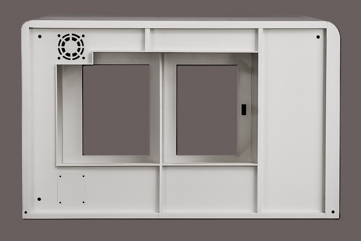 スチール製医療機器用フレーム筐体